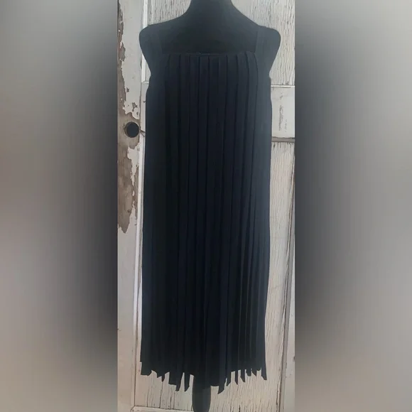 Vintage Black Fringe Dress by Junior Accents - Picture 2 of 5